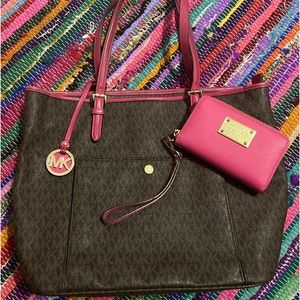 Michael Kors Tote Bag with Wallet